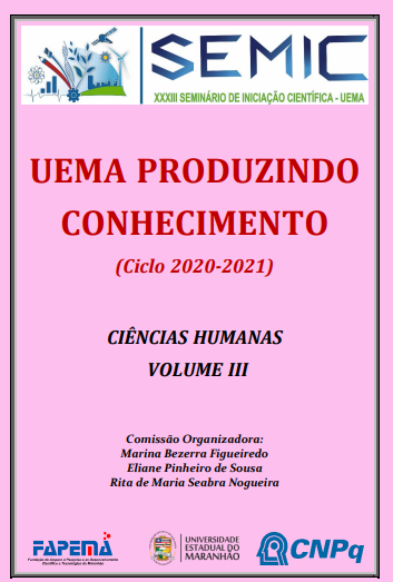 Coletânea SEMIC - UEMA PRODUZINDO CONHECIMENTO - Ciências Humanas. Vol.3 (DISPONÍVEL PARA DOWNLOAD)